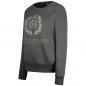 Preview: Maison Montaigne Rundhals Pullover Grau mit Stick