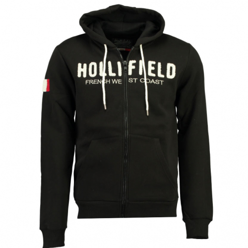 Hollifield Zip Hoodie Men Flagstaff HO100 Schwarz