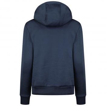 Maison Montaigne Kapuzen Pulli Navy mit Strass