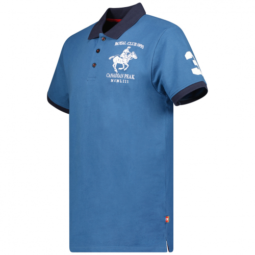 Canadian Peak Poloshirt Men Koltoneak Blau