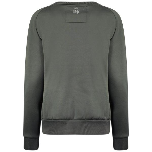 Maison Montaigne Rundhals Pullover Grau mit Stick