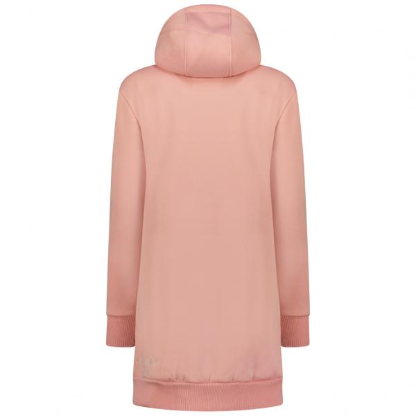 Maison Montaigne Longpullover mit Bauchtaschen und Kapuze Lightpink