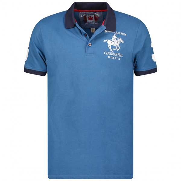 Canadian Peak Poloshirt Men Koltoneak Blau