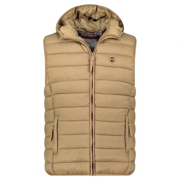 Weste Vamitalana Hood Men Taupe